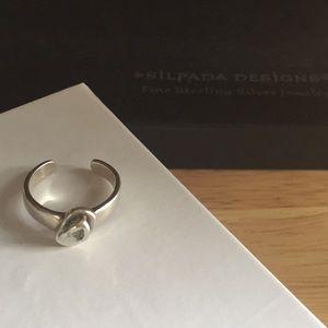 SILPADA SS Adjustable Flip Flop Toe Ring